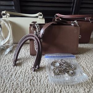 Miche Classic Base Bags Bundle - 3 Base Bags w/Extra Handles & Chain Links